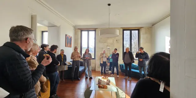 Petit déjeuner à la Villa Courreau